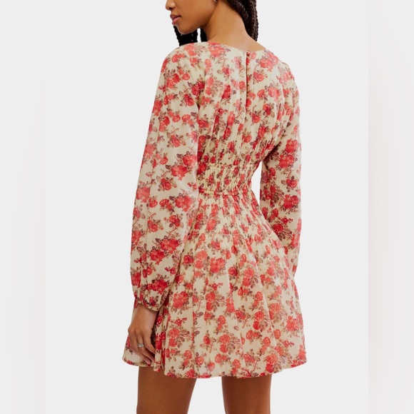 FREE PEOPLE Women’s Keep You Mini Dress-Classic Combo-Size X-Small - Picture 13 of 16